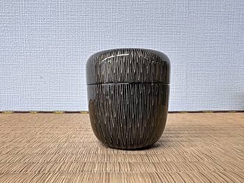 沈金彫 老松 蒔絵 中棗 築城築良造 共箱 茶道具 沈金彫 老松 蒔絵 中棗 築城築良造 共箱 茶道具（Amazon.co.jp